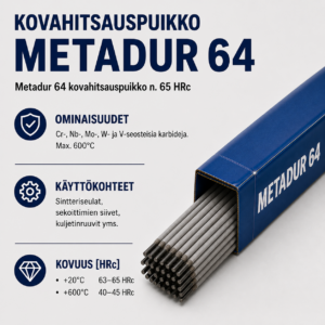 kovahitsaus 65 HRC